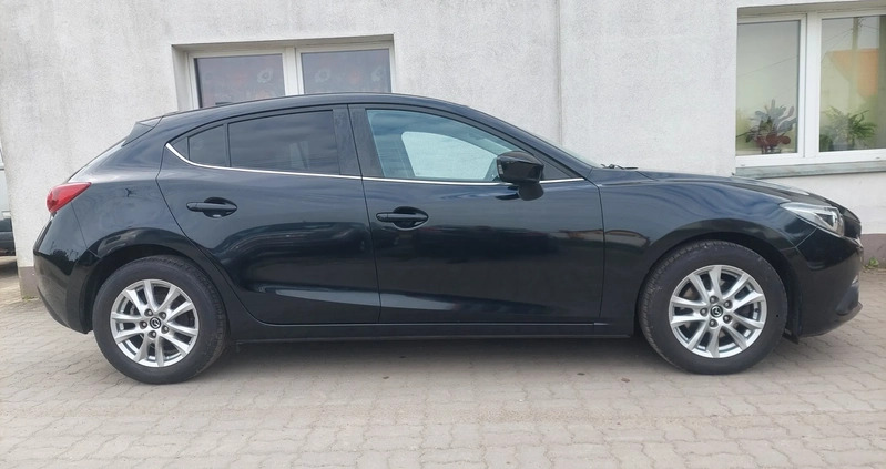 Mazda 3 cena 41999 przebieg: 133000, rok produkcji 2014 z Tuchola małe 352